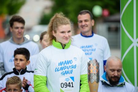 FOTO  Slovenske olimpijske sanje ponesli širom naše občine 116